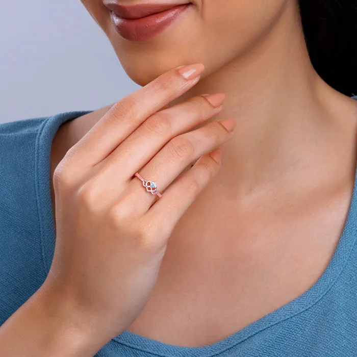 Rose Gold Harmony Ring