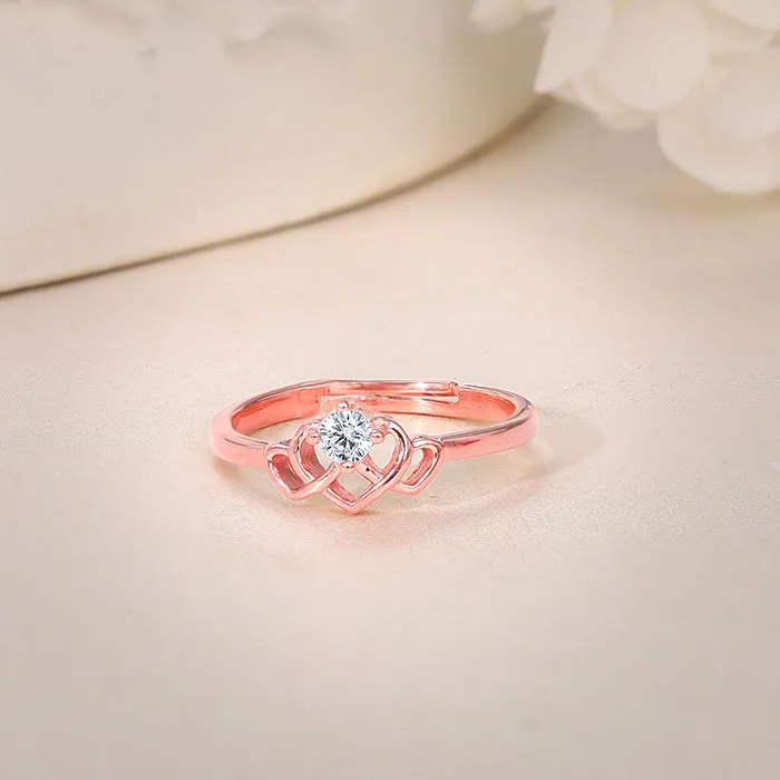 Rose Gold Harmony Ring
