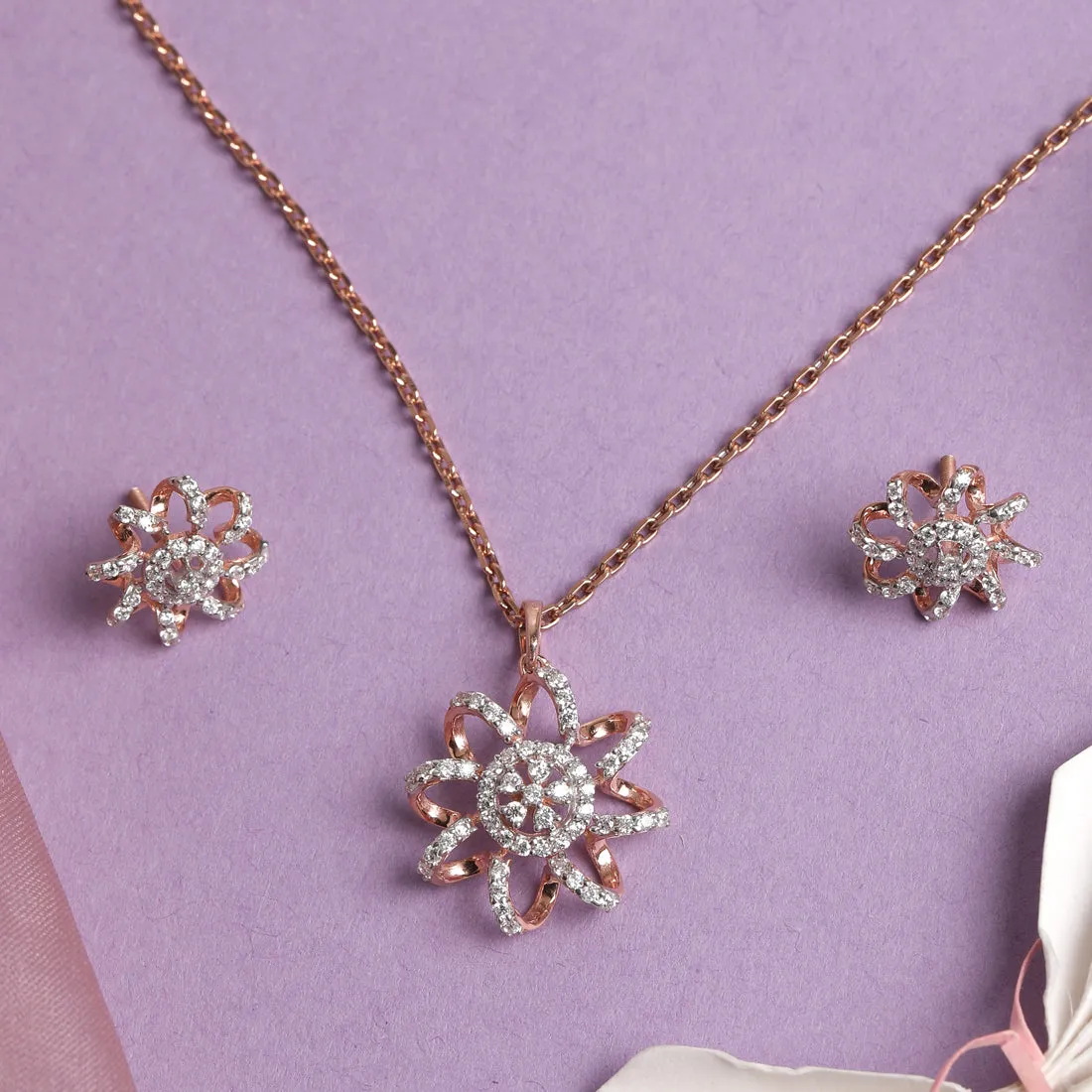 Silver Anna Jewellery Set