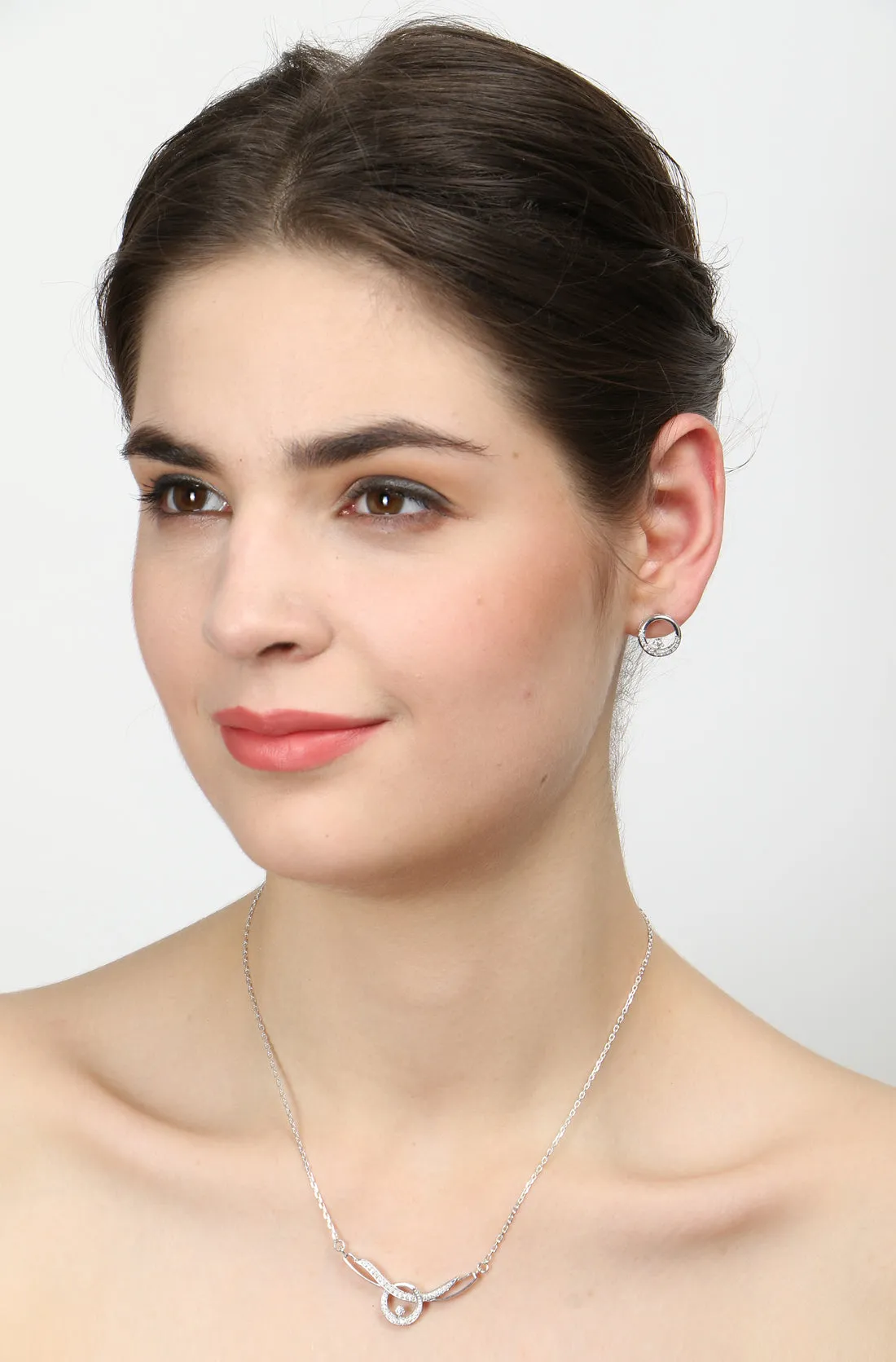 Silver Evie Jewellery Set