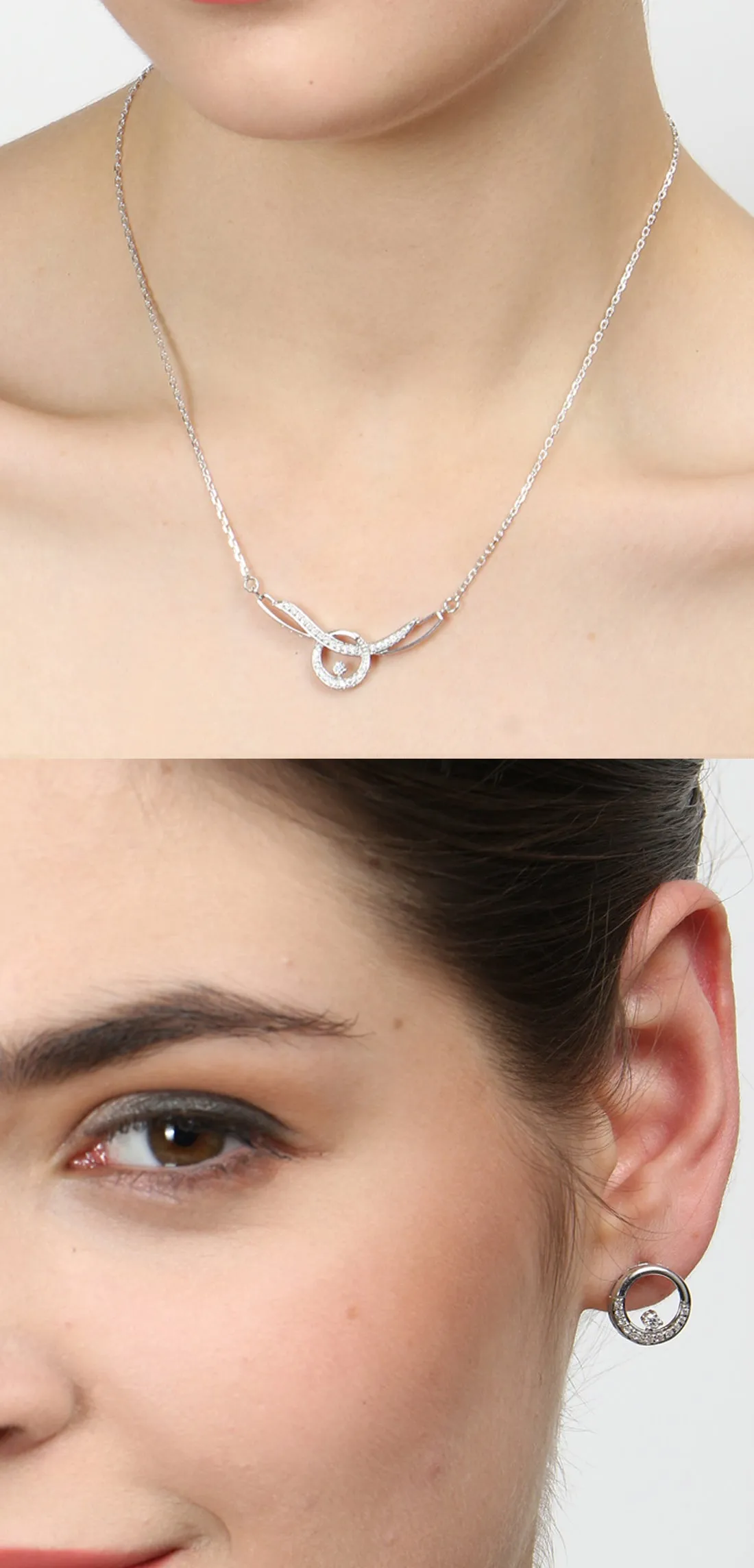 Silver Evie Jewellery Set