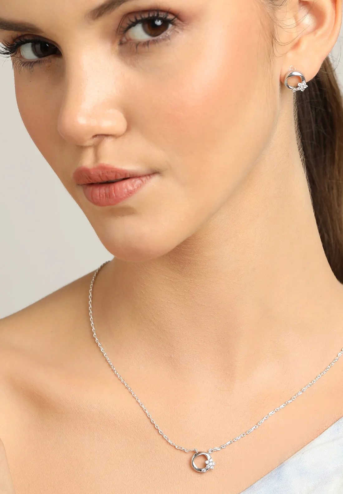Silver Jules Jewellery Set