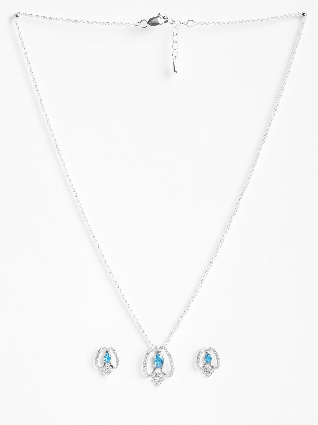 Silver Stella Jewellery Set