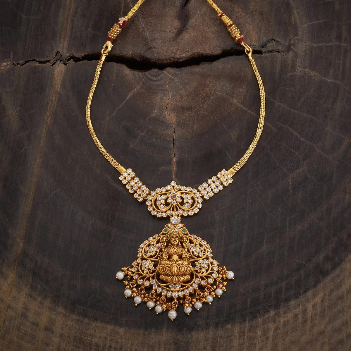 Silver Temple Necklace 155156