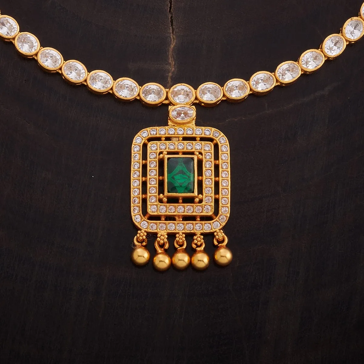 Silver Temple Necklace 163741