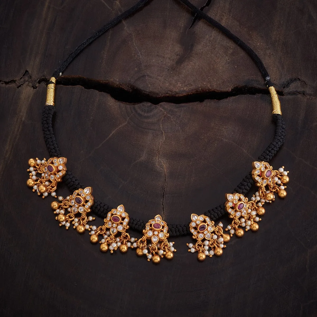 Silver Temple Necklace 165776