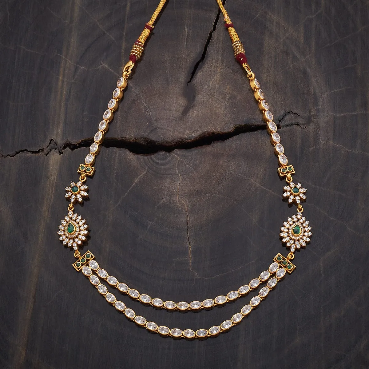 Silver Temple Necklace 166078