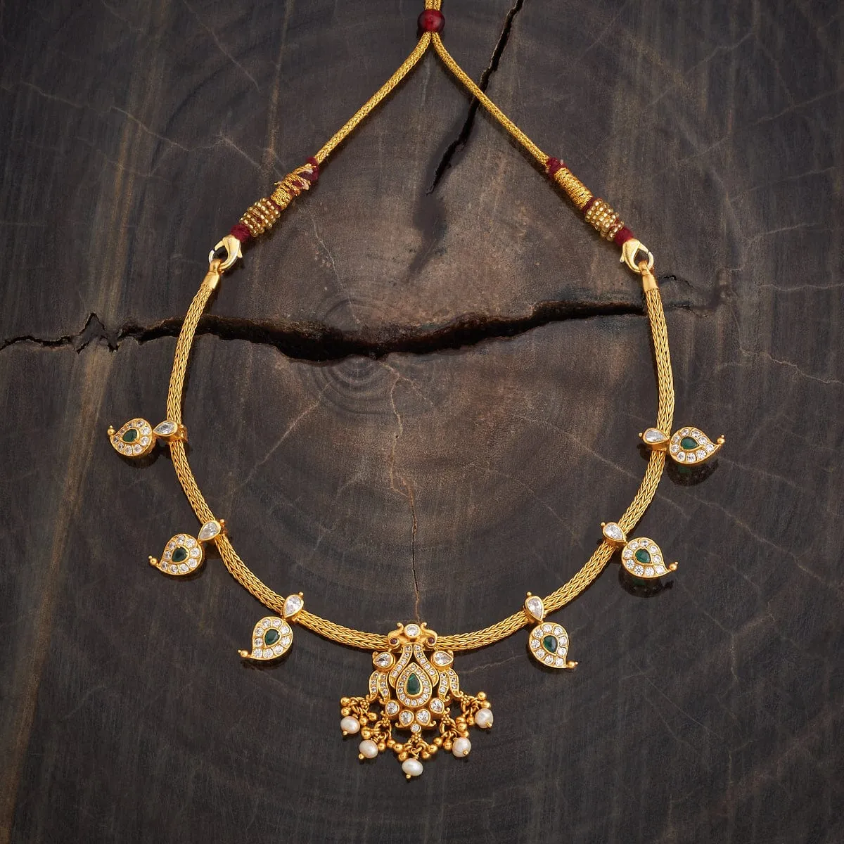 Silver Temple Necklace 174243
