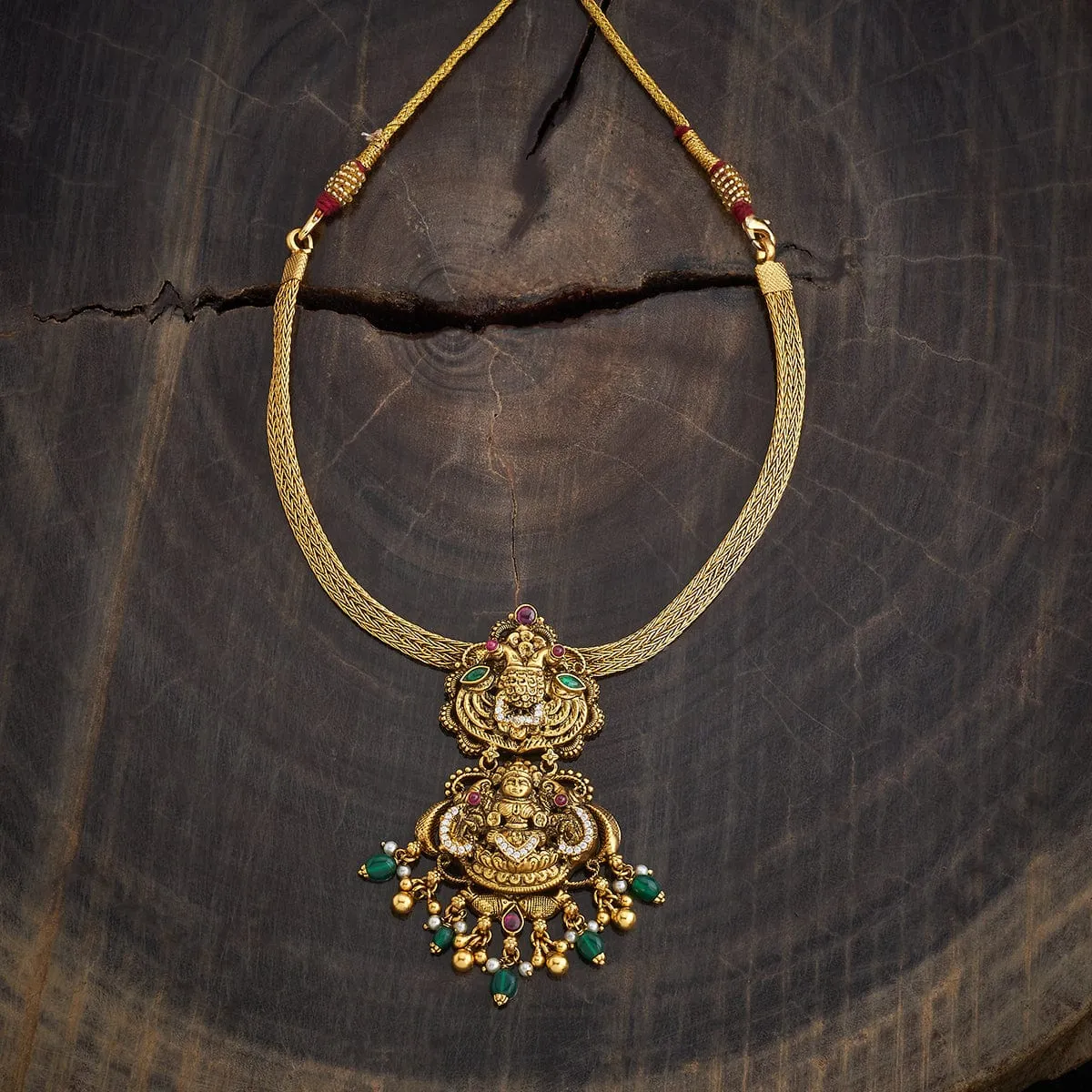 Silver Temple Necklace 179656