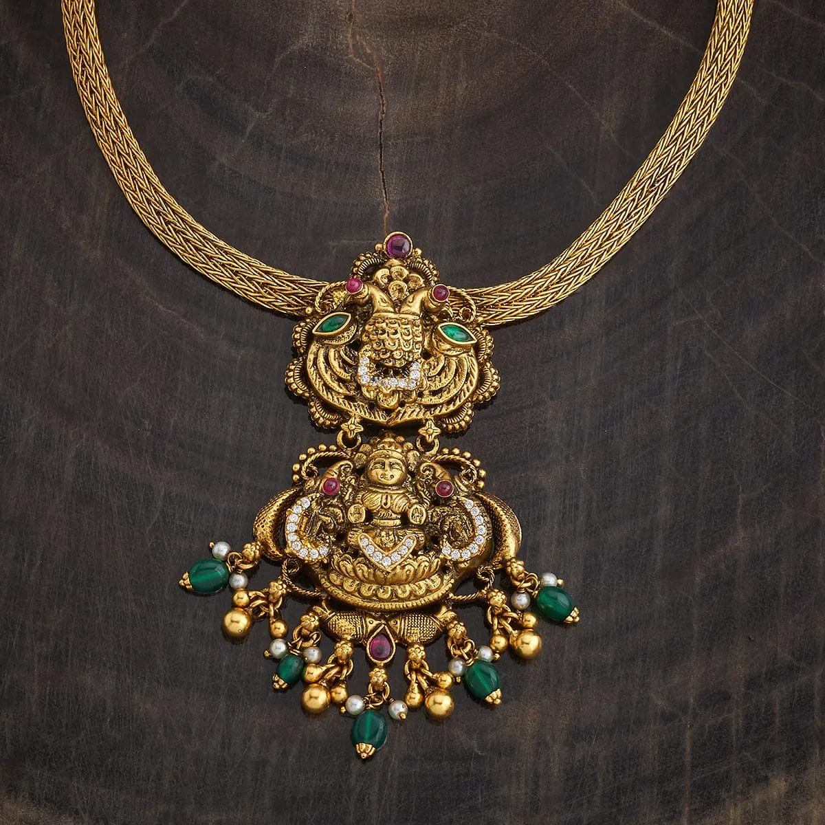Silver Temple Necklace 179656