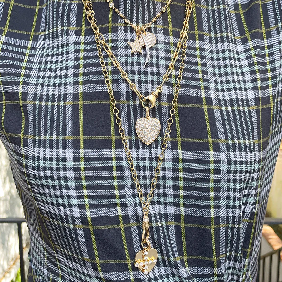 Single Stone Evren Chain Necklace