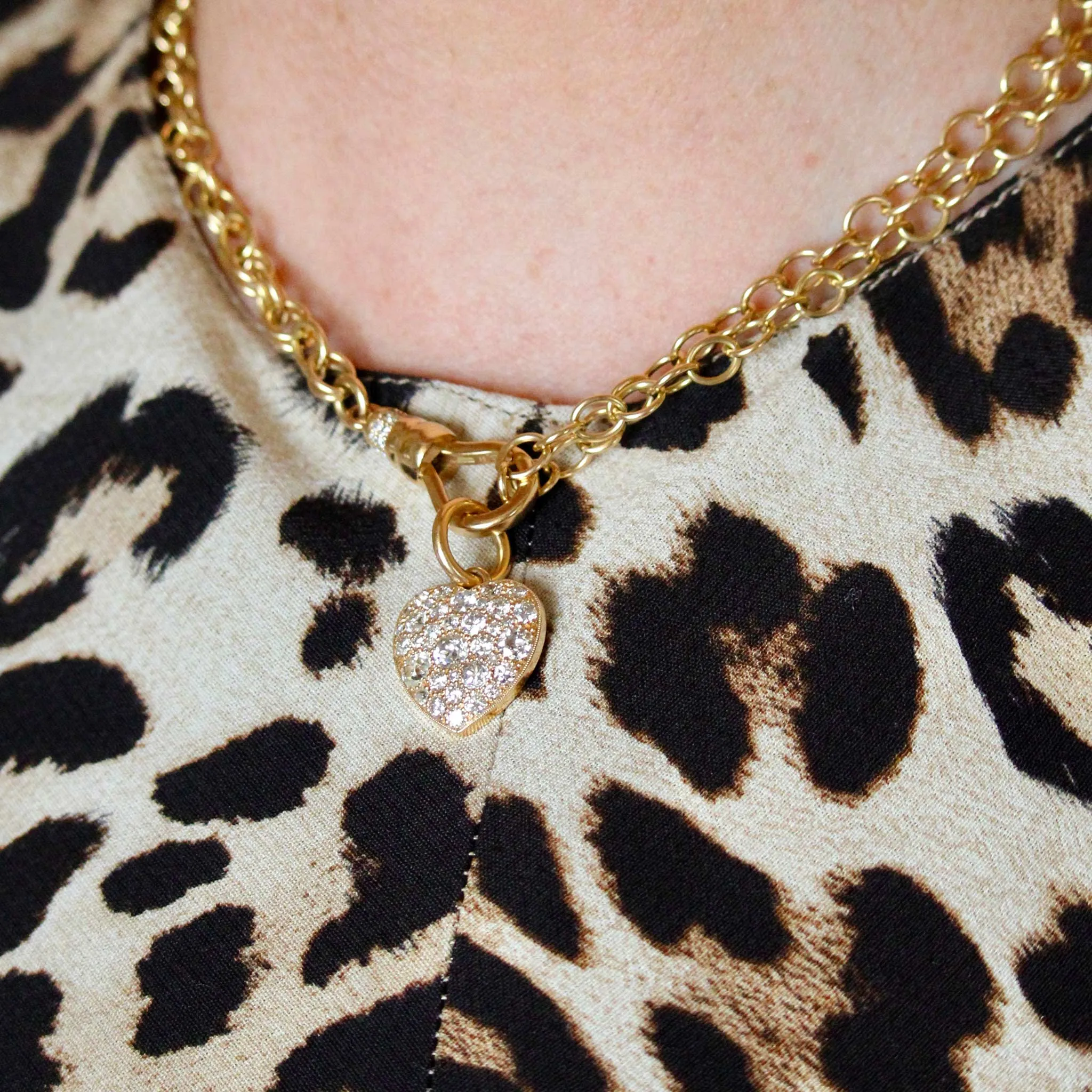 Single Stone Evren Chain Necklace