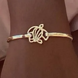 Turtle 3mm Latching Bracelet
