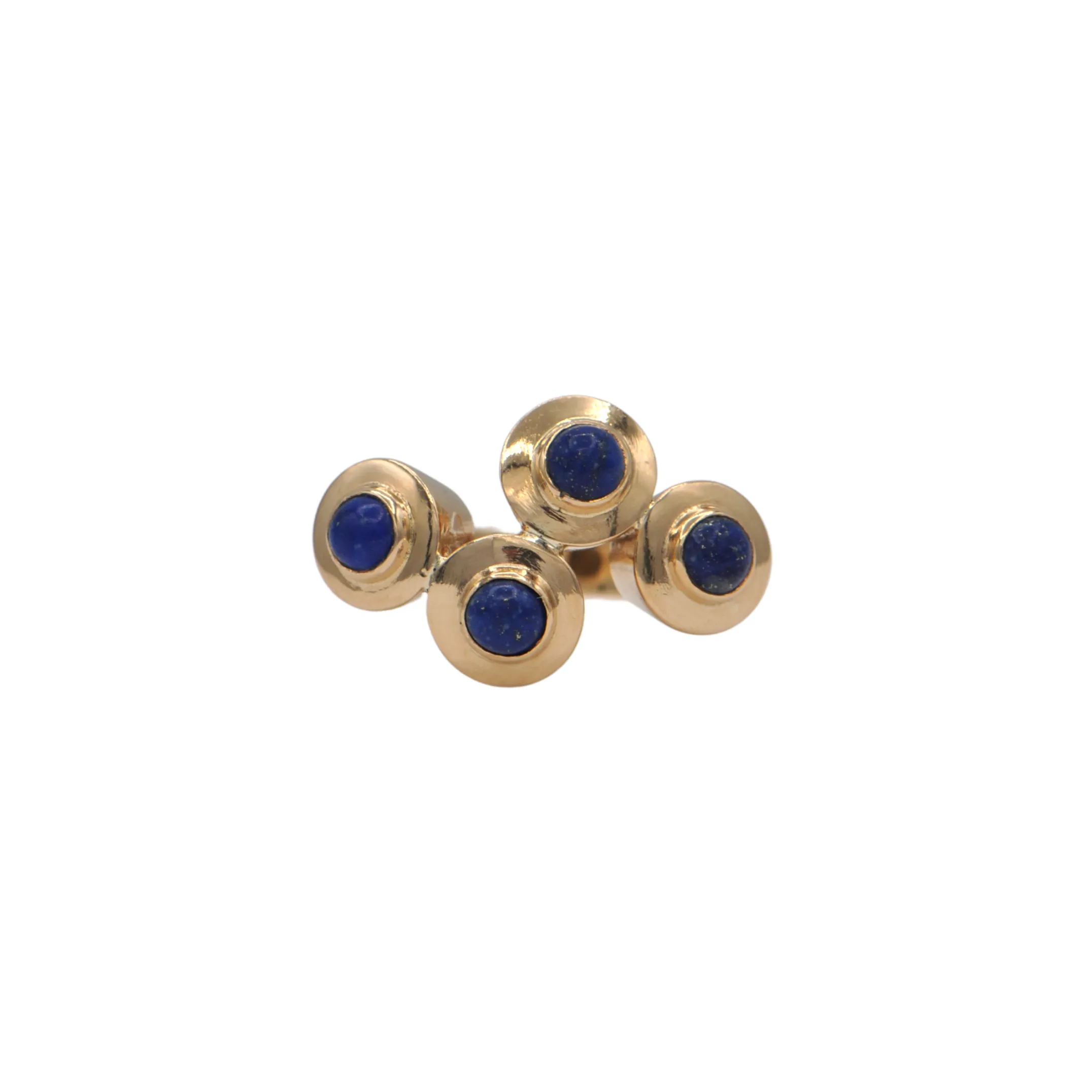 Vintage Lapis Lazuli 18k Gold Ring
