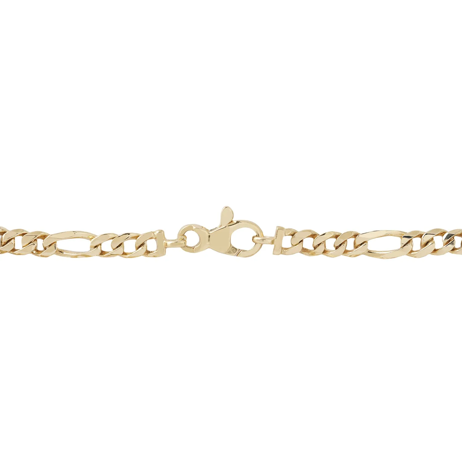 Wide Gold Figaro Bracelet
